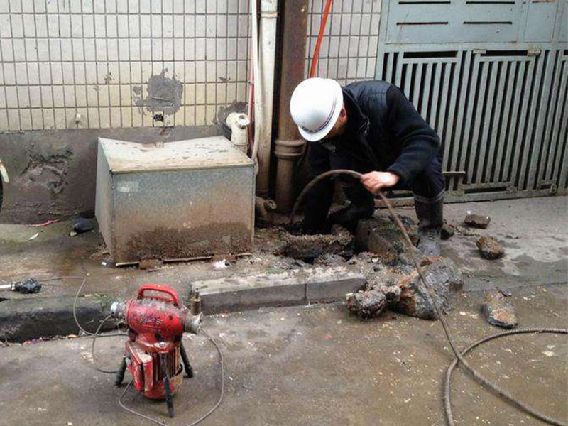 蒙山疏通下水道-洗菜池疏通